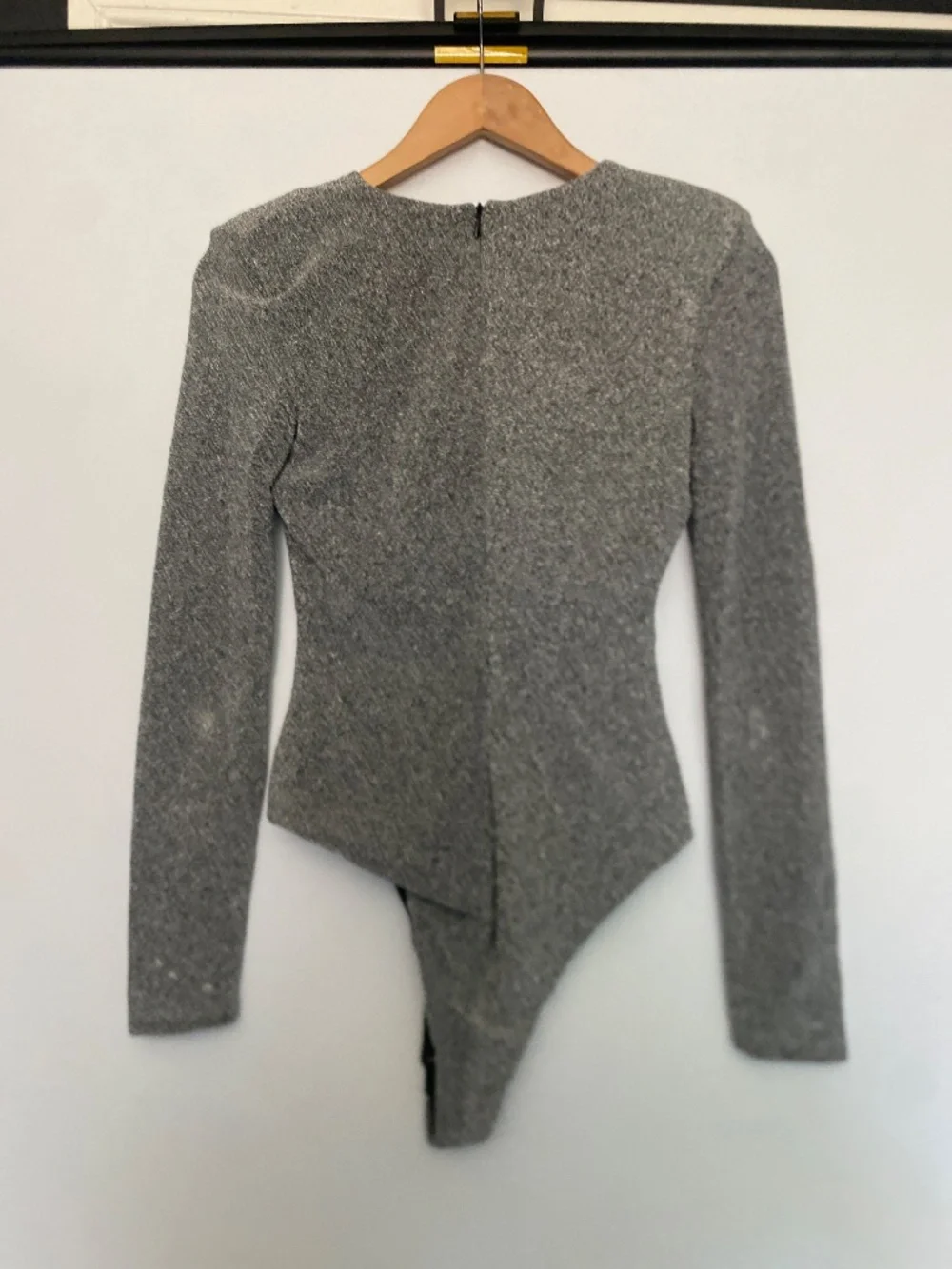 Zara S Metallic Thread Bodysuit